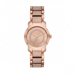Uhrenarmband Michael Kors MK3687 Stahl Rosé 20mm