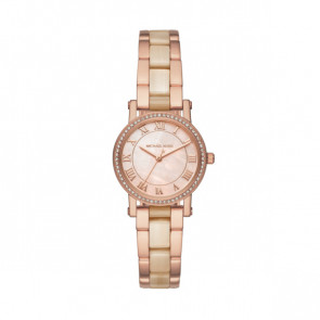 Uhrenarmband Michael Kors MK3700 Stahl Rosé 14mm