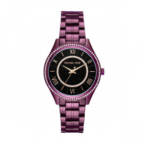 Uhrenarmband Michael Kors MK3724 Stahl Lila 18mm