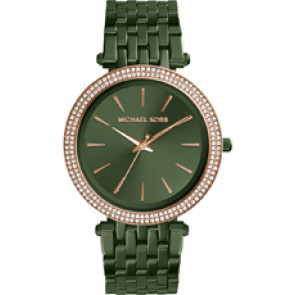 Uhrenarmband Michael Kors MK3729 Rostfreier Stahl Grün 20mm