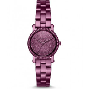 Uhrenarmband Michael Kors MK3778 Stahl Lila 14mm
