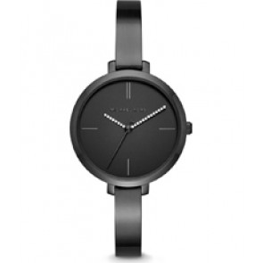 Uhrenarmband Michael Kors MK3786 Stahl Schwarz 8mm