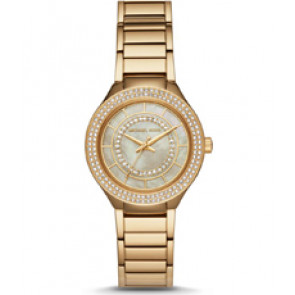 Uhrenarmband Michael Kors MK3801 Stahl Vergoldet 12mm
