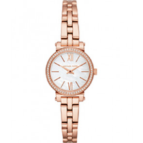 Uhrenarmband Michael Kors MK3834 Stahl Rosé 10mm