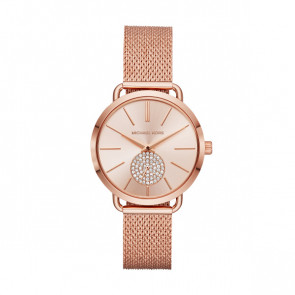 Uhrenarmband Michael Kors MK3845 Stahl Rosé 16mm