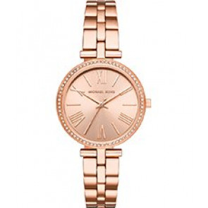 Uhrenarmband Michael Kors MK3904 Stahl Rosé 14mm