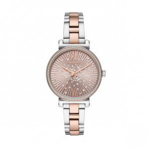 Uhrenarmband Michael Kors MK3972 Stahl Rosé 14mm
