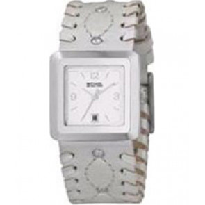 Uhrenarmband Michael Kors MK4082 Leder Weiss 30mm