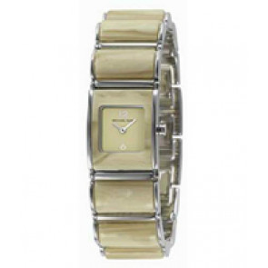 Uhrenarmband Michael Kors MK4118 Kunststoff Beige 22mm