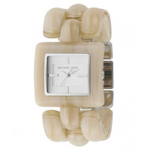 Uhrenarmband Michael Kors MK4164 Kunststoff Beige 29mm