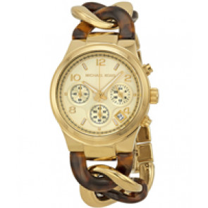 Uhrenarmband Michael Kors MK4222 Stahl Vergoldet 24mm
