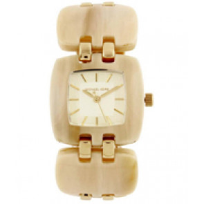 Uhrenarmband Michael Kors MK4256 Kunststoff Beige 20mm