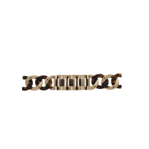 Uhrenarmband Michael Kors MK4269 Stahl Zweifarbig 24mm