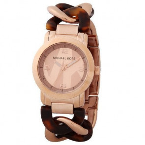 Uhrenarmband Michael Kors MK4273 Stahl Zweifarbig 24mm