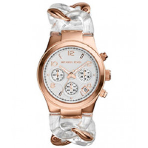 Uhrenarmband Michael Kors MK4282 Stahl Zweifarbig 24mm