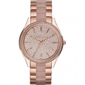 Uhrenarmband Michael Kors MK4288 Stahl Rosé 20mm