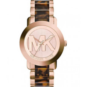 Uhrenarmband Michael Kors MK4305 Stahl Zweifarbig 20mm