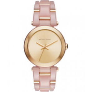 Uhrenarmband Michael Kors MK4316 Kunststoff Rosa 21mm