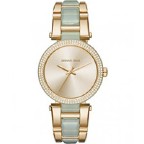 Uhrenarmband Michael Kors MK4317 Stahl Zweifarbig 21mm
