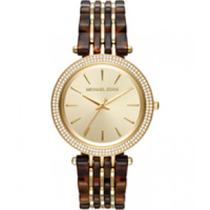Uhrenarmband Michael Kors MK4326 Kunststoff Braun 20mm