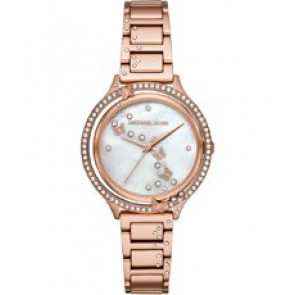 Uhrenarmband Michael Kors MK4348 Stahl Rosé 14mm