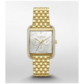 Uhrenarmband Michael Kors MK4374 Stahl Vergoldet 20mm