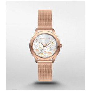 Uhrenarmband Michael Kors MK4384 Stahl Rosé 16mm