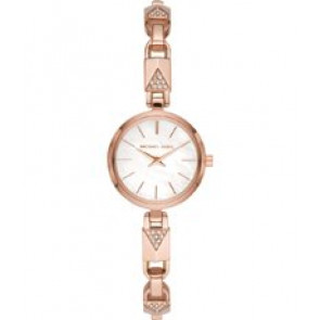 Uhrenarmband Michael Kors MK4440 Rostfreier Stahl Rosé 7mm