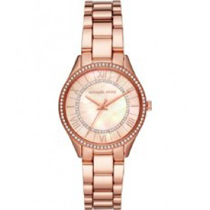 Uhrenarmband Michael Kors MK4491 Rostfreier Stahl Rosé 16mm