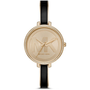 Uhrenarmband Michael Kors MK4544 Stahl Schwarz 8mm