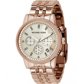 Uhrenarmband Michael Kors MK5026 Stahl Rosé 18mm