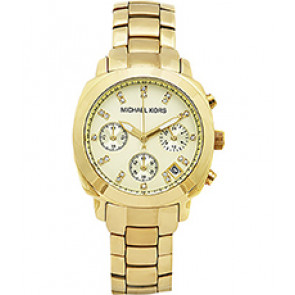 Uhrenarmband Michael Kors MK5132 Stahl Vergoldet 18mm