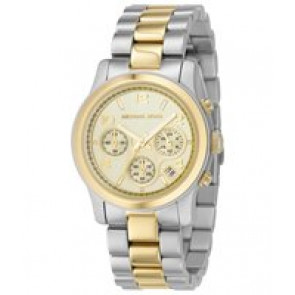 Uhrenarmband Michael Kors MK5137 Stahl Zweifarbig 20mm