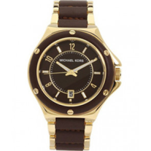 Uhrenarmband Michael Kors MK5169 Rostfreier Stahl Braun 22mm
