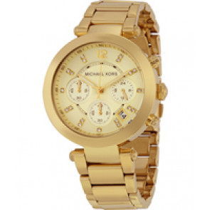 Uhrenarmband Michael Kors MK5276 Stahl Vergoldet 20mm