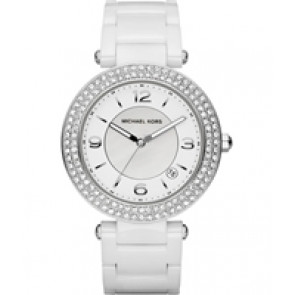 Uhrenarmband Michael Kors MK5308 Keramik Weiss 20mm