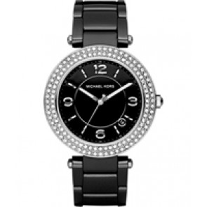 Uhrenarmband Michael Kors MK5309 Keramik Schwarz 20mm