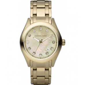 Uhrenarmband Michael Kors MK5310 Stahl Vergoldet 20mm
