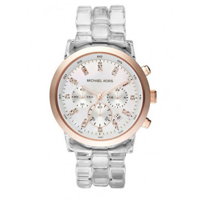 Uhrenarmband (Armband + Gehäuse-Kombination) Michael Kors MK5394 Kunststoff Mehrfarbig