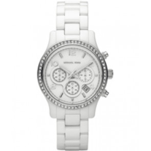Uhrenarmband Michael Kors MK5469 Keramik Weiss 16mm