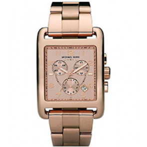 Uhrenarmband Michael Kors MK5488 Rostfreier Stahl Rosé 24mm