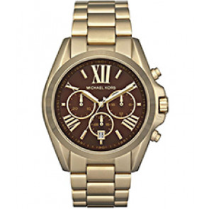 Uhrenarmband Michael Kors MK5502 Stahl Vergoldet 22mm