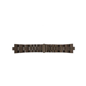 Uhrenarmband Michael Kors MK5519 Stahl Braun 9mm