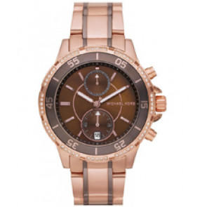 Uhrenarmband Michael Kors MK5553 Rostfreier Stahl Rosé 18mm