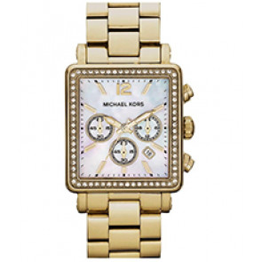 Uhrenarmband Michael Kors MK5570 Stahl Vergoldet 20mm