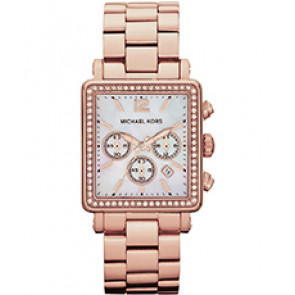Uhrenarmband Michael Kors MK5571 Stahl Rosé 20mm