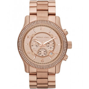 Uhrenarmband Michael Kors MK5576 Stahl Rosé 24mm