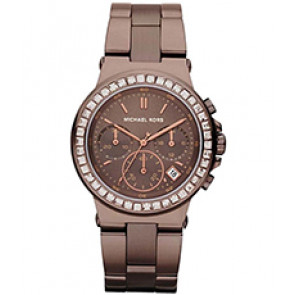 Uhrenarmband Michael Kors MK5624 Stahl Braun 22mm