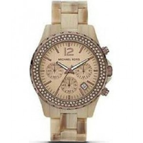 Uhrenarmband Michael Kors MK5648 Kunststoff Beige 20mm