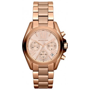Uhrenarmband Michael Kors MK5799 Stahl Rosé 18mm